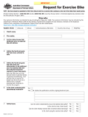 D9160-健身自行车申请