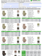 清除合同电动躺椅范围