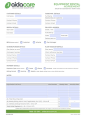 设备租赁协议表