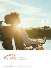 匆匆的Q500 Power Wheelchair Brochure