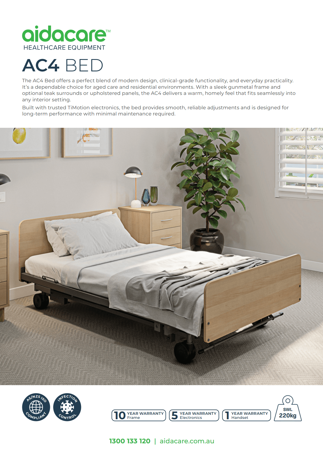 Aidacare AC4床手册