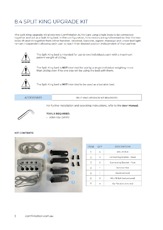 Aspire ComfiMotion Activ Care Split King Installation Guide