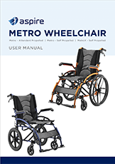 Aspire Metro Wheelchairs用户手册