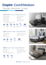 Aspire ComfiMotion快速选择指南