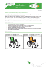 推出Aspire Dash轮椅